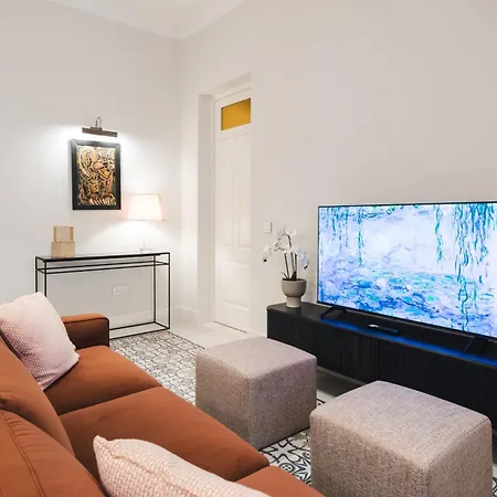 公寓 Boutique Luxury In Historic Balluta Building *